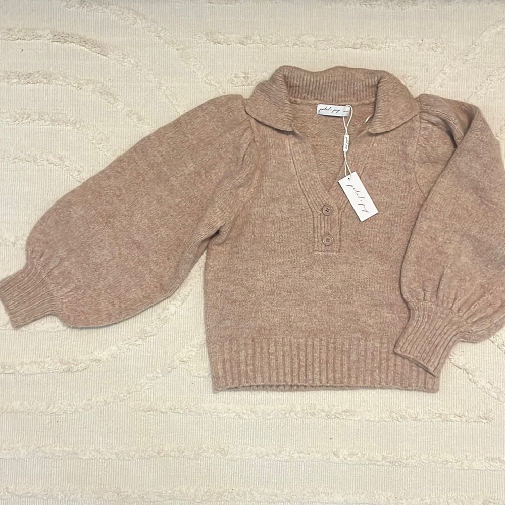 Petal and Pup Knit Pullover